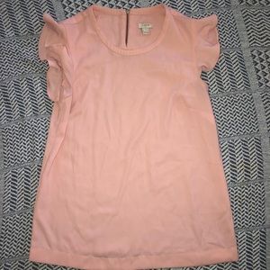 JCREW light pink shirt Size 2